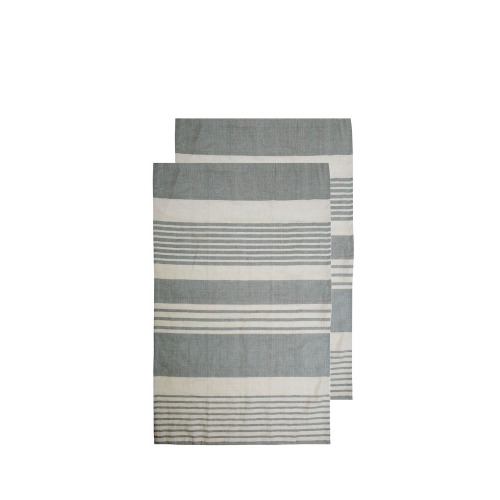 Ręcznik kuchenny ELLA HAMAM 50X70cm, 2-pack, szary Szary 5018461- 