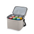 Torba termoizolacyjna R-PET 600D z podwójną komorą 30 x 20 x 24 cm 12 l Szary LT95389-N0061 (8) thumbnail