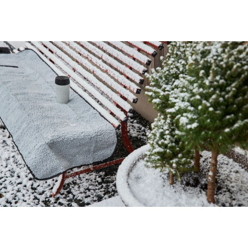 Kubek LOKE 240 ml, biało-czarny Czarno-Biały 5018362- (13)