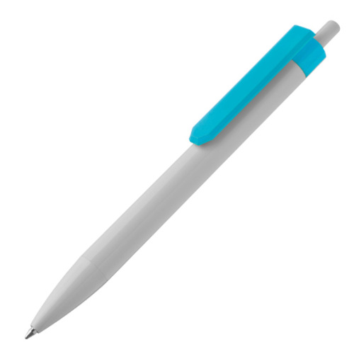 Długopis plastikowy SARAGOSSA turkusowy 444214 (1)