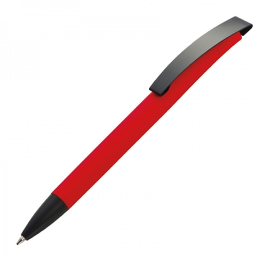 Długopis plastikowy BRESCIA czerwony 009905 (2)