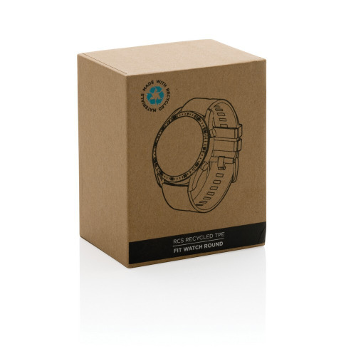 Monitor aktywności Fit Watch, TPE z recyklingu Czarny P330.831 (12)