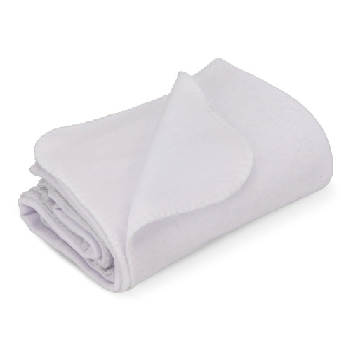 Koc polarowy OEKO-TEX®  sublimacja 130 x 170 cm 290 g/m² Biały LT90102-N0001 (4)
