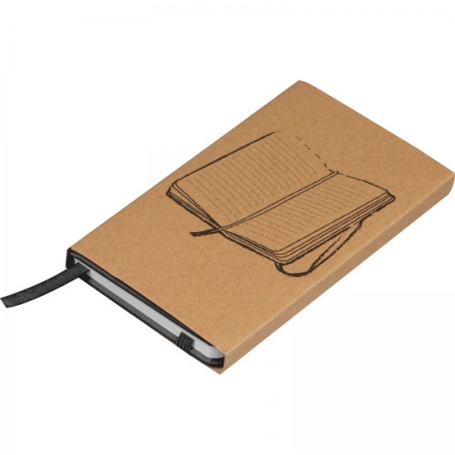 Notatnik A6 w linie ROMANA Czarny 2836703 (3)