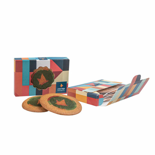 Ciastka reklamowe Logo Cookie Pack 3 sztuki Wielokolorwy S0353 (3)