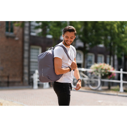 Bobby Soft plecak chroniący przed kieszonkowcami Szary P705.792 (18)