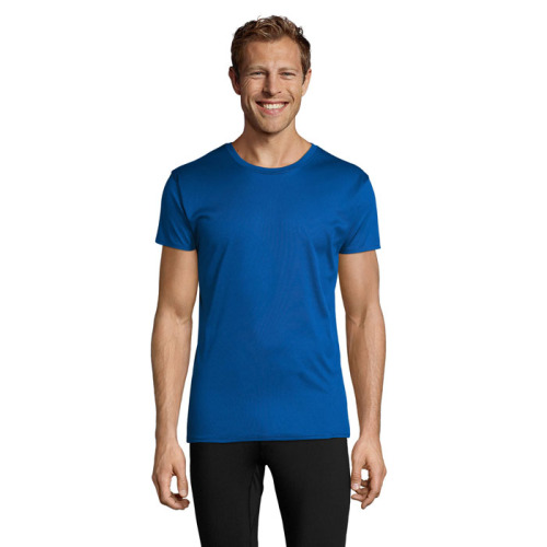 SPRINT UNI T-SHIRT 130g Niebieski S02995-RB-XXS 