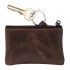 Skórzane etui na klucze, portmonetka, brelok do kluczy brązowy V0041-16  thumbnail
