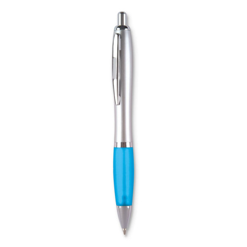 Długopis z miękkim uchwytem turkusowy KC3315-12 