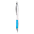 Długopis z miękkim uchwytem turkusowy KC3315-12  thumbnail