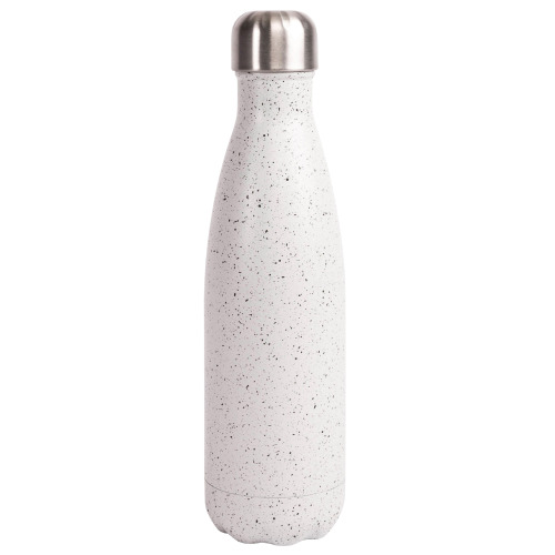 Sagaform Nils Butelka stalowa Splash 500ml Biały / czarny LT52018-N0102 