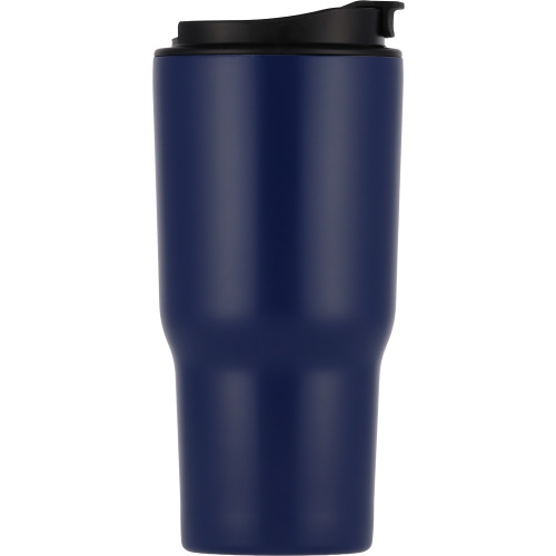 Kubek termiczny 550 ml ze stali z recyklingu DANA Granatowy 8523944 (2)