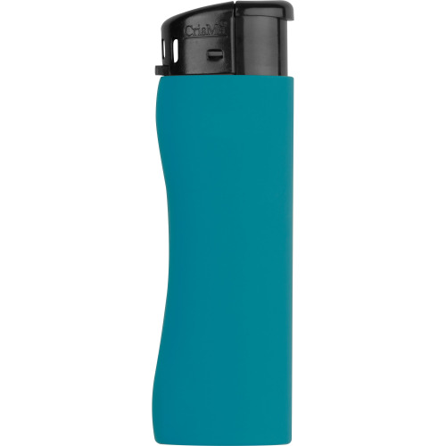 Zapalniczka soft touch MOUSCRON Turkusowy 377714 (1)