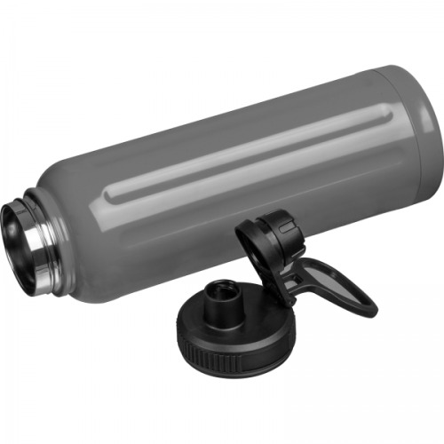 Butelka stalowa termiczna 1200 ml TODD Szary 8397507 (2)