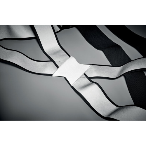 Regulowany pas odblaskowy 360 Czarny MO2405-03 (5)