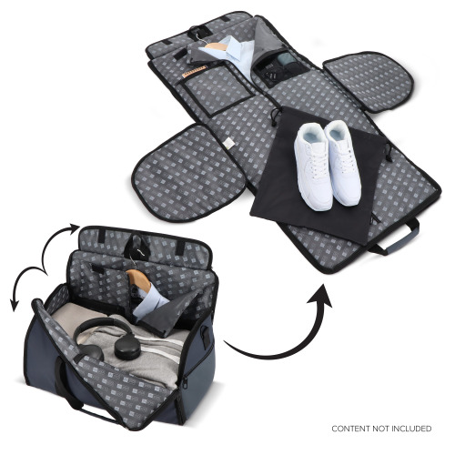 Torba InSideOut Carry Smart z woreczkiem na buty  Ciemnoniebieski LT57110-N0010 (8)