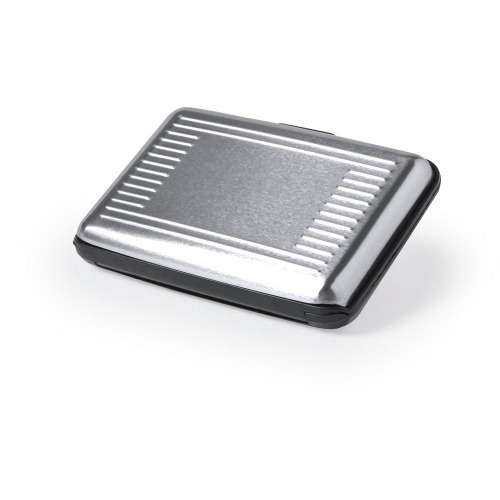 Etui na karty kredytowe z ochroną RFID Srebrny V2881-32 