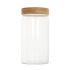 Szklany pojemnik z bambusową pokrywką 1200ml Transparentny LT95433-N0004 (2) thumbnail