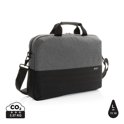 Torba na laptopa 15,6" Swiss Peak AWARE™, ochrona RFID Szary P763.122 (7)