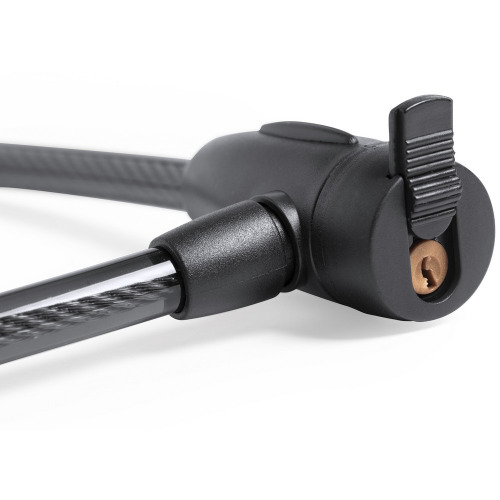 Wodoodporny zamek rowerowy Czarny V9782-03 (3)