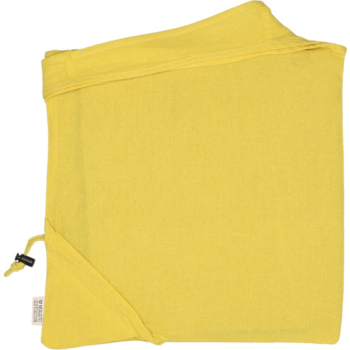 Torba bawełniana z recyklingu 118 g/m2 MODENA żółty 526208 (3)