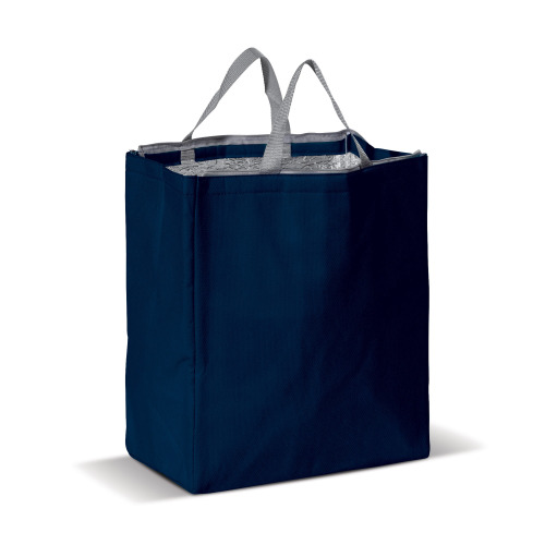Torba termiczna 32.5 x 19.5 x 39 cm, 100 g/m² Ciemnoniebieski LT91408-N0010 