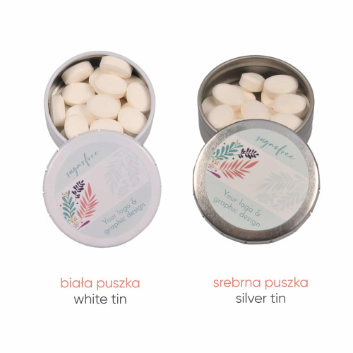 Słodycze reklamowe Puszka Midi Clic Clac Wielokolorowy S0205S (2)