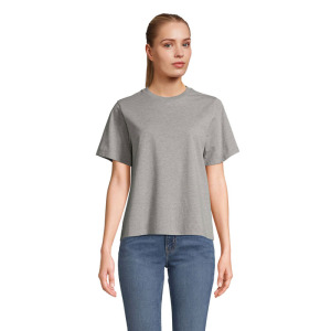 LEGEND WOMEN  T-SHIRT Szary Melanż