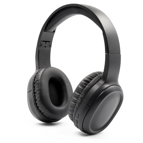 Składane bezprzewodowe słuchawki nauszne ANC | Riguel czarny V1384-03 (2)
