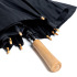 Parasolka z drewnianym uchwytem / Newport Czarny IP35039211 (4) thumbnail