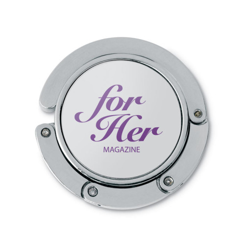 Elegancki uchwyt na torebkę Srebrny IT3441-14 (1)