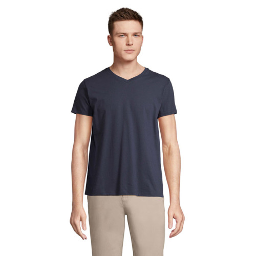 REGENT V  V-NECK T-SHIRT French Navy S04765-FN-M 