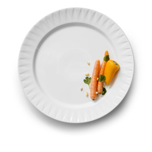 Talerz COFFEE & MORE 27 cm, biały Biały 5018146- (6)