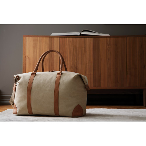 Torba sportowa, podróżna VINGA Bosler RPET Beżowy VG084-16 (4)