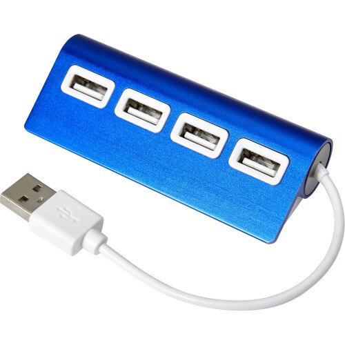 Hub USB granatowy V3790-04 