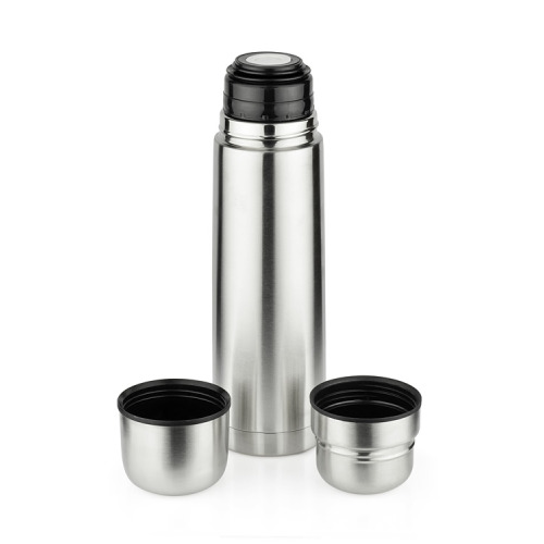 Termos z dwoma kubkami PAVO 750 ml Srebrny 17608 (1)