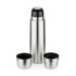Termos z dwoma kubkami PAVO 750 ml Srebrny 17608 (1) thumbnail
