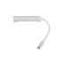 Rozdzielacz HUB USB z kablem typ C - ROSKO Srebrny 09163-00 (2) thumbnail