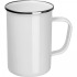 Kubek metalowy emaliowany 550 ml GENE Biały 8385706  thumbnail
