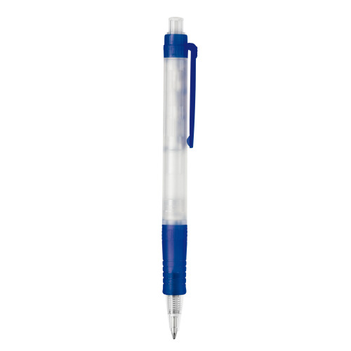 Długopis Vegetal Pen Clear przejrzysty Ecru / ciemnoniebieski LT87540-N5410 (2)