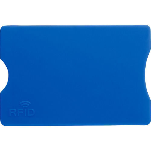 Etui na kartę kredytową, ochrona RFID Niebieski V9878-11 