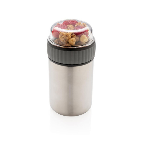 Próżniowy pojemnik na żywność 380 ml Szary, szary P433.982 (4)