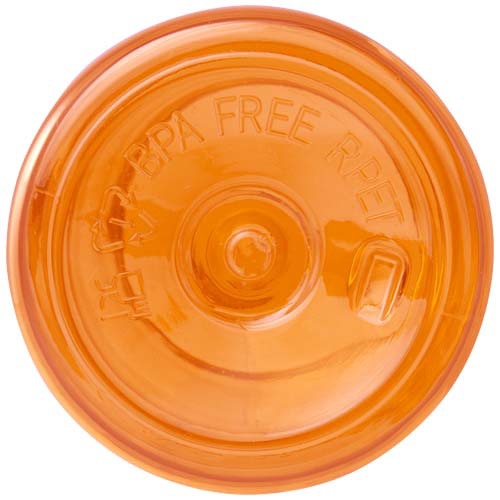 Bebo butelka na wodę o pojemności 500 ml wykonana z tworzyw sztucznych pochodzących z recyklingu Pomarańczowy 10078531 (2)