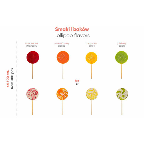 Lizak owocowy Logo Pop Serce Wielokolorwy S0449B (2)