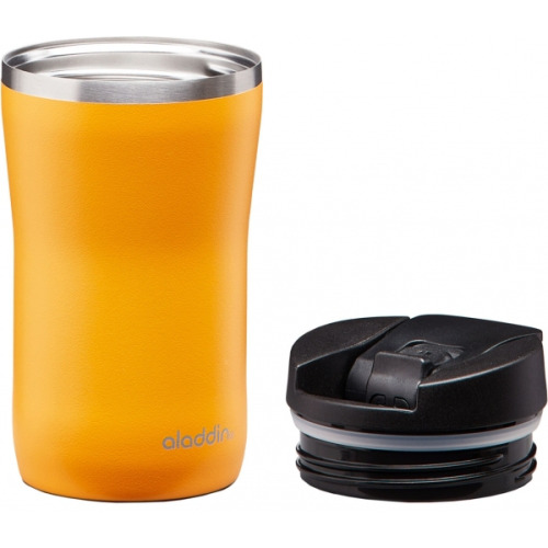 KUBEK ALADDIN CAFE THERMAVAC LEAK-LOCK STAINLESS STEEL MUG 0,25 L żółty 1009314001 