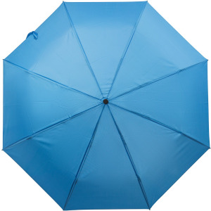 Parasol manualny RPET, składany Niebieski