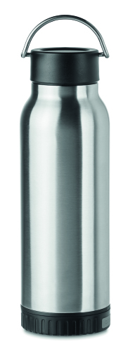 Butelka z powerbankiem srebrny mat MO9769-16 (2)