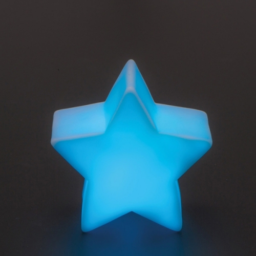 Lampka plastikowa LED STAR biały 058506 (6)