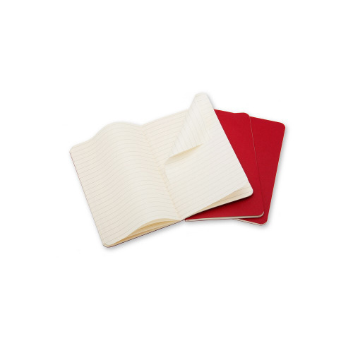 Zeszyt MOLESKINE Cahier Journal ok. A5 Czerwony VM022-05 (3)