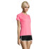 SPORTY Damski T-Shirt 140g neonowy róż 2 S01159-NP-XS (2) thumbnail